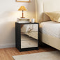 Plasca 3 Drawer Mirror Nightstand